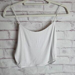 White Crop Halter
